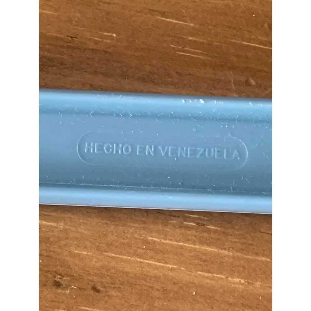 Tupperware Paddle Scraper Spatula Spreader Gadget Grey Blue #13-32